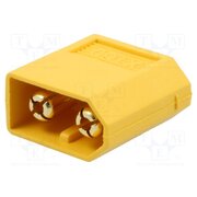 XT60PB-M Connector: DC supply; socket; male; XT60; 30A; 500V; PIN: 2; straight Fu1xq-q1jVj4plsMjLeqqnbI4STovBsJ0mRuHImyrdQ