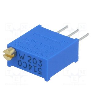 3296W-1-203LF Potentiometer: mounting; multiturn; 20kΩ; 500mW; THT; ±10%; linear C-ZH-B9cXrjf5KDXkd1mNpscS9KHlwRHDz8pn8vlgZo