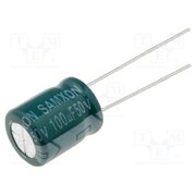 EGF107M1HG1BRRSHP Capacitor: electrolytic; low ESR; THT; 100uF; 50VDC; Ø10x12.5mm EqbWZ-B3N1fs_ZwNNaHY8URKuNwRf9HXl_2qMtTMVqo