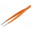 009940010 Tweezers; 150mm; Blade tip shape: flat; universal UJF4tZi7HD95gWernI5U8tn7gvuWOIxg4HkqeDMeE6k
