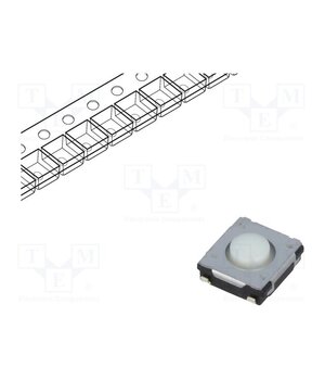 EVQQ2K02W Microswitch TACT; SPST; Pos: 2; 0.02A/15VDC; SMT; none; 1.3N; 2.5mm MntOIGZyz1hb9u5XEZdvQ-gnPelp9GgBv1s7bsysRNA