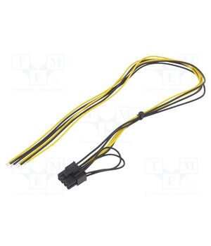 AK-SC-20 Cable: mains; PCIe 8pin female,wires; 0.45m uBVk9vM3dF6ZbXHHKW3993S0mpJo6Vf4dqPzOurss30