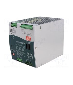 DRS-480-24 Power supply: buffer; for DIN rail; 480W; 24VDC; 20A; 90÷305VAC D1Pjt727N3oFjD9nIGKtBe7uSavDLerXGaJfh6uL7vc