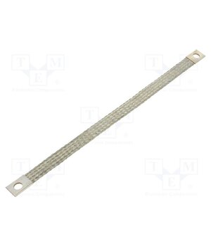 61130 Braids; earthing tape; 16mm2; Ø1: 9mm; Ø2: 9mm; 120A; L: 0.3m Z79Ze2u5pzUvEkZBW8O61aSLa_3lNHGqvHGhEnk63jU