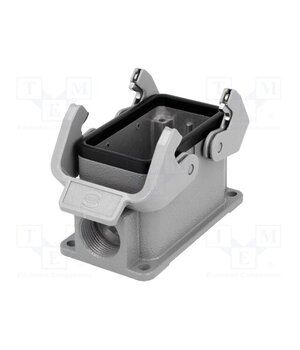 09300101231 Enclosure for connectors: HDC; size 10B; Han® B; IP65; closed O2QyLgn8D62YokTuyFeJZCD59j6EmD0dPXXUBbmt0-A