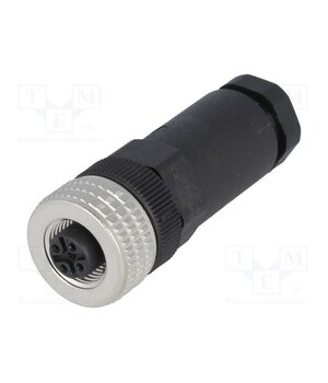 933171100 ELKA 5012 PG9 Connector: M12; plug; PIN: 5; female; E; 50V; straight; IP67; 4A; 6÷8mm qmJ0EyYmPuzGkqi2nEQP0zSksXvWl4dX5cTnyEGRAgY