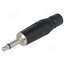 KM2PB Connector: Jack 3,5mm; plug; male; mono; ways: 2; straight; black XvX1ZQcXJQ74hbGKa_9nH6WXAZExq2CvJEfWh0-YO5A