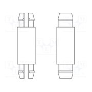 8G802V40545 PCB distance; polyamide 66; L: 25.4mm; latch/latch; natural; 8G802 ZHLBs-TvnHpI-JTmI1GzWppafQRDDxX0AJ8H5VzvqAo