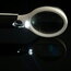 HAND MAGNIFIER GLASS with LED lamp, double: 3X ø70mm, 20X ø20mm IIPS73+3.jpg