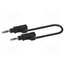 CT2131-100-0 Test lead; 70VDC; 33VAC; banana plug 4mm,both sides; Len: 1m wqbbi74GNG6b1qMFzFvoAZpqfj9DRWlWV2M7qvos928