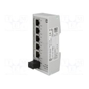 24020050010 Switch Ethernet; unmanaged; Number of ports: 5; 9÷60VDC; IP30 W2jM2bJSH-j9W2zQIjSLzNVBOjEuKjAj-5qG-zxeYcQ