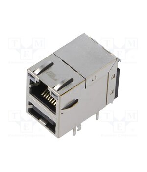 0821-1X1T-36-F Connector: RJ45 + USB A; socket; PIN: 8; shielded,with LED; 8p8c I8VX8nStRYse4KWk2-GNPVBQHNKyIMxbXs3Vqr8ghXg