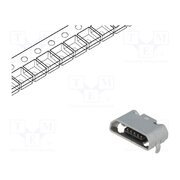 105164-0001 Connector: USB B micro; socket; on PCBs; SMT; PIN: 5; horizontal CGDJNjuAqZ4UlZn8fAfWmdMec6lbGmI1Jd9A9AzSeUo