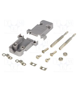 DS1045-09AP1L1 Enclosure for connectors: D-Sub; D-Sub 9pin,D-Sub HD 15pin Q6XM7H8VDBNY3qGKv-z9PCOQ5wPvPTpsH4a9XbL6xLg