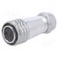 SA2010/S2IIS-1 Connector: circular; plug; female; PIN: 2; IP67; SA20; 8÷12mm; 25A o_ICmDVQH5a4lKviLEwTZaz8H9_CZL7RWJSNUgQynkE