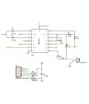 MIKROFONA MODUĻIS ar pastiprinātāju MAX9814

 ABTR07+2.jpg