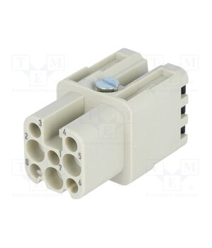 09360082732 Connector: HDC; contact insert; female; 10A; 50V; Han® D; PIN: 8 BMo9CiFhQQ6u6icMWKliBozuHOgKbp9DEkAOP3oaOPE