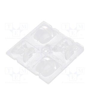 C12360_STRADA-2X2-DNW LED lens; square; transparent; H: 12.27mm; Body dim: 50x50mm rdd87ILg3XjxSzY3McEclyvlxyBX6pz3BtLpH9UCJ4o