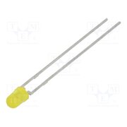 TLLY4401 LED; yellow; 3mm; 0.63÷1.2mcd; 50°; Front: convex; 2.4÷2.9VDC mc6Jpdhx0Xy0VpZqRlqfwuARnIRGhZjaObsFcnkT5Gs
