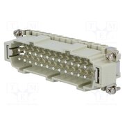 CNEM 24 T Connector: HDC; male; CNE; PIN: 24; 16A; 500V; 24+PE; size 104.27 BHswrKp27LMjV3Iu5BavmYtTBtTM4fiMSTDbfnaG0b4