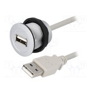 09454521920 USB socket; 22mm; har-port; -25÷70°C; Ø22.3mm; IP20; silver _C1rsjTqLZf7L3e9pUpjl8NO8NP7UO_u0oCN3PPh1Yg