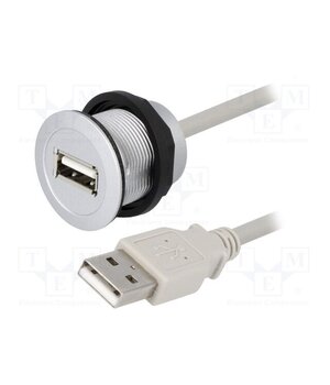 09454521920 USB socket; 22mm; har-port; -25÷70°C; Ø22.3mm; IP20; silver _C1rsjTqLZf7L3e9pUpjl8NO8NP7UO_u0oCN3PPh1Yg