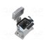 10009000 Enclosure for connectors: HDC; size H-B 6; with latch; straight JTwnIssZhqRBSZtQHjbHNiLSPFjdoaa4SPI0yFolsDI