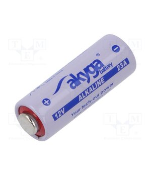 AKY1841 Battery: alkaline; 23A,8LR932; 12V; 48mAh; non-rechargeable lMv7yPqbVPYwdBwWyxEGUj84bm31MIbIaaVJfxletKY