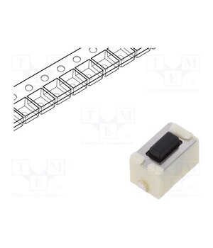EVQPE104K Microswitch TACT; SPST; Pos: 2; 0.05A/12VDC; 6x3.5x3.5mm; 4.3mm _lkp_SU00IEYlzfBvw0pNFG28jWsy0dqyCjPRT2zKck