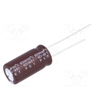 ED1A152MNN1020 Capacitor: electrolytic; low ESR; THT; 1500uF; 10VDC; Ø10x20mm enSv66X7hME_icqXdtUXrhNLm52tWJKQ4JqGnXZnmXo