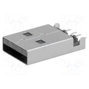 48037-2200 Connector: USB A; plug; male; on PCBs; SMT; PIN: 4; horizontal mEp9i70MipcZtrHqxwvkybNeWgV8eYl3TnBdWjaV1EA