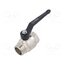 335.06-EF Ball valve; max.25bar; nickel plated brass; -15÷90°C Qh6CTuP3J3xo7XT9_XbR6jMI-FbRzaS-Xkrx-HuSrrk