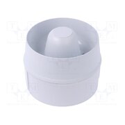 C115200113 Signaller: sound; siren; 230VAC; 107dB; ES2; IP65; white; Ø105x84mm szTZHgoMIagRRxUbEuU7qwA_LqkrMfXEI_61Gn2KgYM