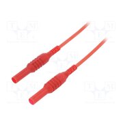 CIH30240R Test lead; 1kVDC; 10A; banana plug 4mm,both sides; Len: 1.5m; red 1ZSYJOSgb5uASPi6_-NsKh0-8O8vtgwW0CPDZq5-e6k