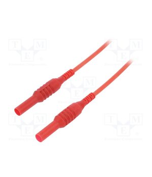 CIH30240R Test lead; 1kVDC; 10A; banana plug 4mm,both sides; Len: 1.5m; red 1ZSYJOSgb5uASPi6_-NsKh0-8O8vtgwW0CPDZq5-e6k