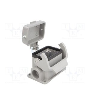 19300062255 Enclosure for connectors: HDC; size 6B; Han® B; IP65; with latch z3sguRumtQd9IhiL-IIw2A4wOFJTb4CbVsaYZ0K4yTc