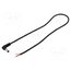 A25-TT-C100-050BK Cable; 1x1mm2; wires,DC 5,5/2,5 plug; angled; black; 0.5m LUGAp68_EwPhsuS_z_jiujlHWAjQSFQUmbkrpANoXOM