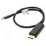 CA-CMDP-10CU-0005-BK Adapter; DisplayPort 1.2,USB 3.2; DisplayPort plug,USB C plug Kngm7bJ7t4xhJuVzoV-elkPWY5nrAnwpNhiKow1RLQI