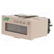 CLG-14T-24V Counter: electronical; working time; LCD; Range: 0÷999999,59h 44okLldC1tXJqCBop1xip932eVWHis8RHECBZisMuS8