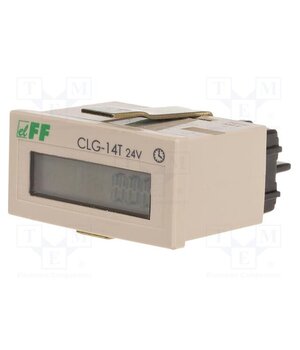 CLG-14T-24V Counter: electronical; working time; LCD; Range: 0÷999999,59h 44okLldC1tXJqCBop1xip932eVWHis8RHECBZisMuS8
