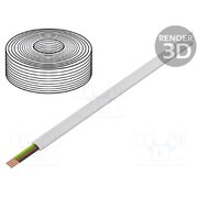 TC1000S-100M Wire: telecommunication cable; stranded; white; 100m; Core: CCS 1LZl4XrbPGAWiSoxYqNYSPVW7g5pPZfmizGlpIvrSP0