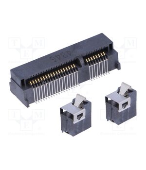 119A-80A00-R02 SET Connector: PCI Express mini; horizontal; SMT; gold-plated; PIN: 52 LwHhTfV9bR-UzXd7ZlUmv8Rjxzz03JzxfKoieWqjQe4