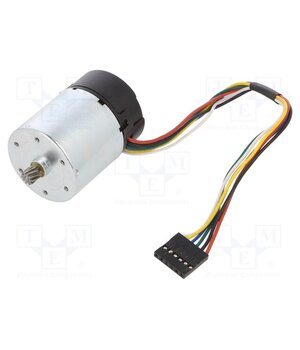 MOTOR 64 CPR ENCODER FOR 37D METAL GEAR Motor: DC; 6÷12VDC; 5.5A; Shaft: D spring; 10000rpm; max.0.049Nm 8XDlsYZBbfrZRRQBgvO6v1ZYN0sZFpN0txq3YHXzS2Q