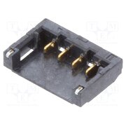12SH-A4-04-GS-SMT-BK Connector: wire-board; socket; male; PIN: 4; 2A; 50V; vertical; SMT bUXvn37zAKM5dvN5Z6xfCZdnVZ3utVGPif3hhkuQems