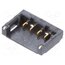 12SH-A4-04-GS-SMT-BK Connector: wire-board; socket; male; PIN: 4; 2A; 50V; vertical; SMT bUXvn37zAKM5dvN5Z6xfCZdnVZ3utVGPif3hhkuQems