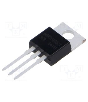 MBR20200CT Diode: Schottky rectifying; THT; 200V; 20A; TO220AB; Ufmax: 900mV HeD7bjJLn3FZR1jeYTah_r-Z3MQPeft2LGTvLcC0J0k