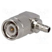 T1112A1-ND3G-1-50 Connector: TNC; plug; male; 500V; angled 90°; 50Ω; crimped; POM wywRajNoJ5R8K1IdPGQMFfixm9N0xF1IWyFv0o2gPkI