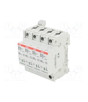 OVR T2 4L 40-275 P TS QS Surge arrester; Type 2; Poles: 4; 40kA; Uoper.max: 275VAC; -40÷80°C NBT64pUzJd-iQoOK2QYyL3vUjj3bEo4Ui4DKDadW2sw