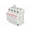 OVR T2 4L 40-275 P TS QS Surge arrester; Type 2; Poles: 4; 40kA; Uoper.max: 275VAC; -40÷80°C NBT64pUzJd-iQoOK2QYyL3vUjj3bEo4Ui4DKDadW2sw