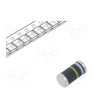 BYM10-400-E3/96 Diode: rectifying; SMD; 400V; 1A; DO213AB,MELF plastic; Ufmax: 1.1V 9THRhr5bifJQnYLFKf10cYo_RMcShRfoWhUfTeO0JTg
